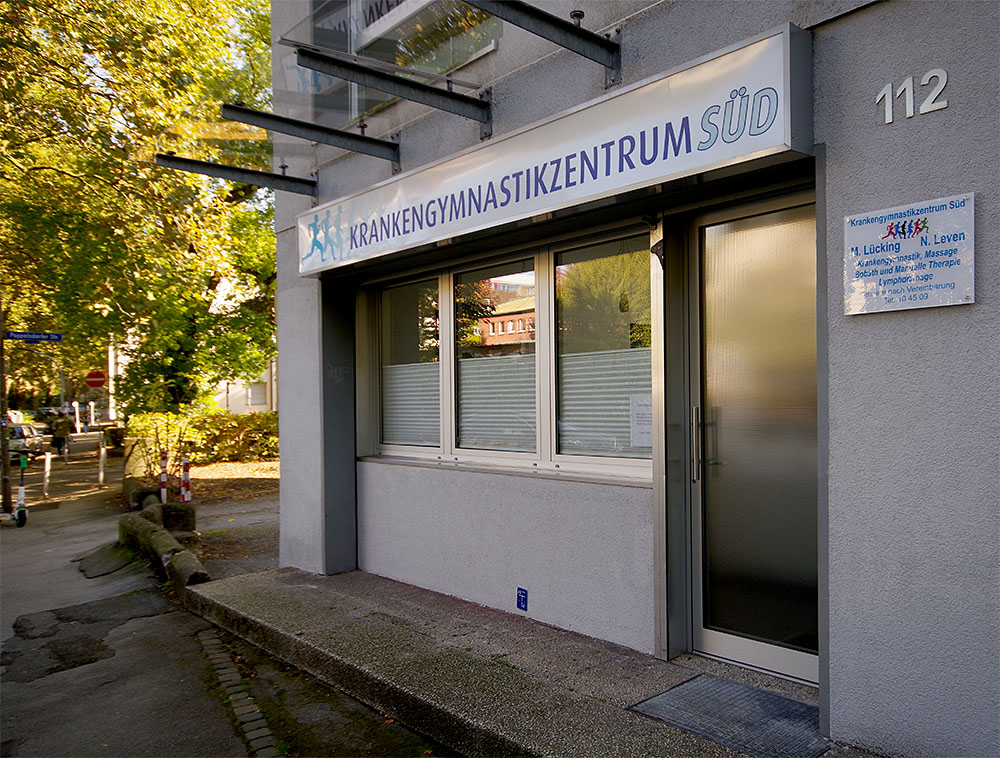 Außenansicht - Krankengymnastikzentrum Süd
Markus Lücking & Natalie Leven in 44139 Dortmund
